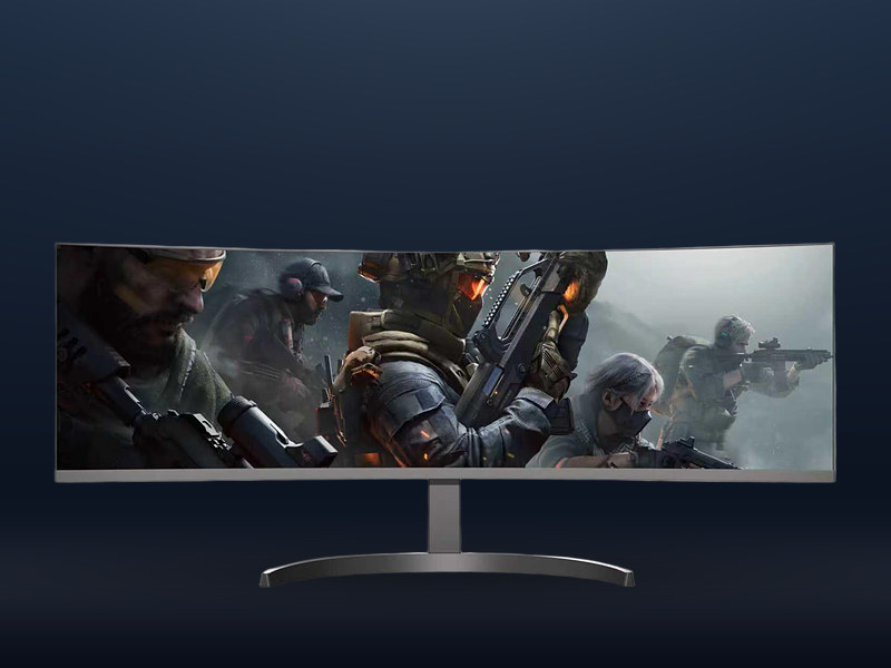 CWUL5000 curved ultrawide monitor