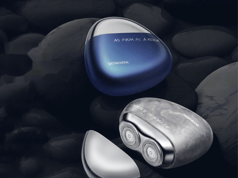 Pebble Series shaver, full product view