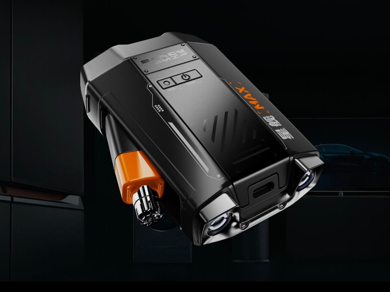 Starship single-head shaver with nose hair trimmer